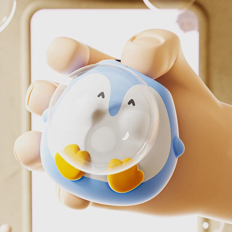 Cute Little Animal Squeezing Toys Creative Funny Frog Blowing Bubbles Squeeze Toys To Relieve Anxiety Slow Rebound Toys