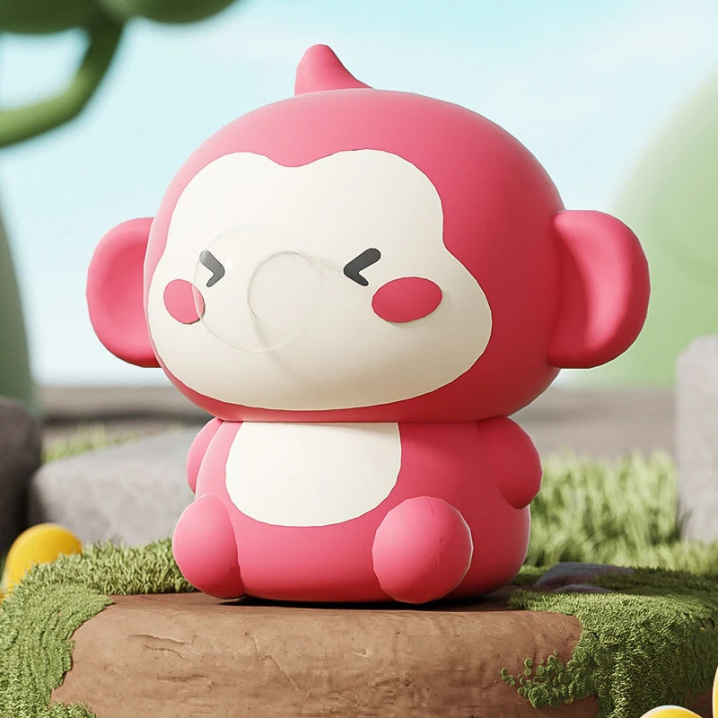 Cute Little Animal Squeezing Toys Creative Funny Frog Blowing Bubbles Squeeze Toys To Relieve Anxiety Slow Rebound Toys