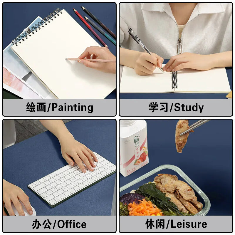 1 Pcs Large Size 60*30mm Office Desk Protector Mat PU Leather Waterproof Mouse Pad Desktop Keyboard Desk Pad Gaming Mousepad
